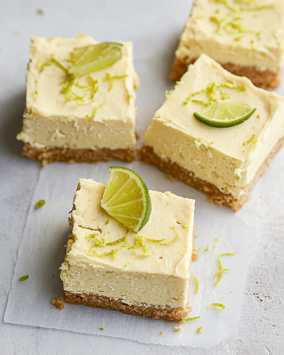 Easy Key Lime Bars recipe photo