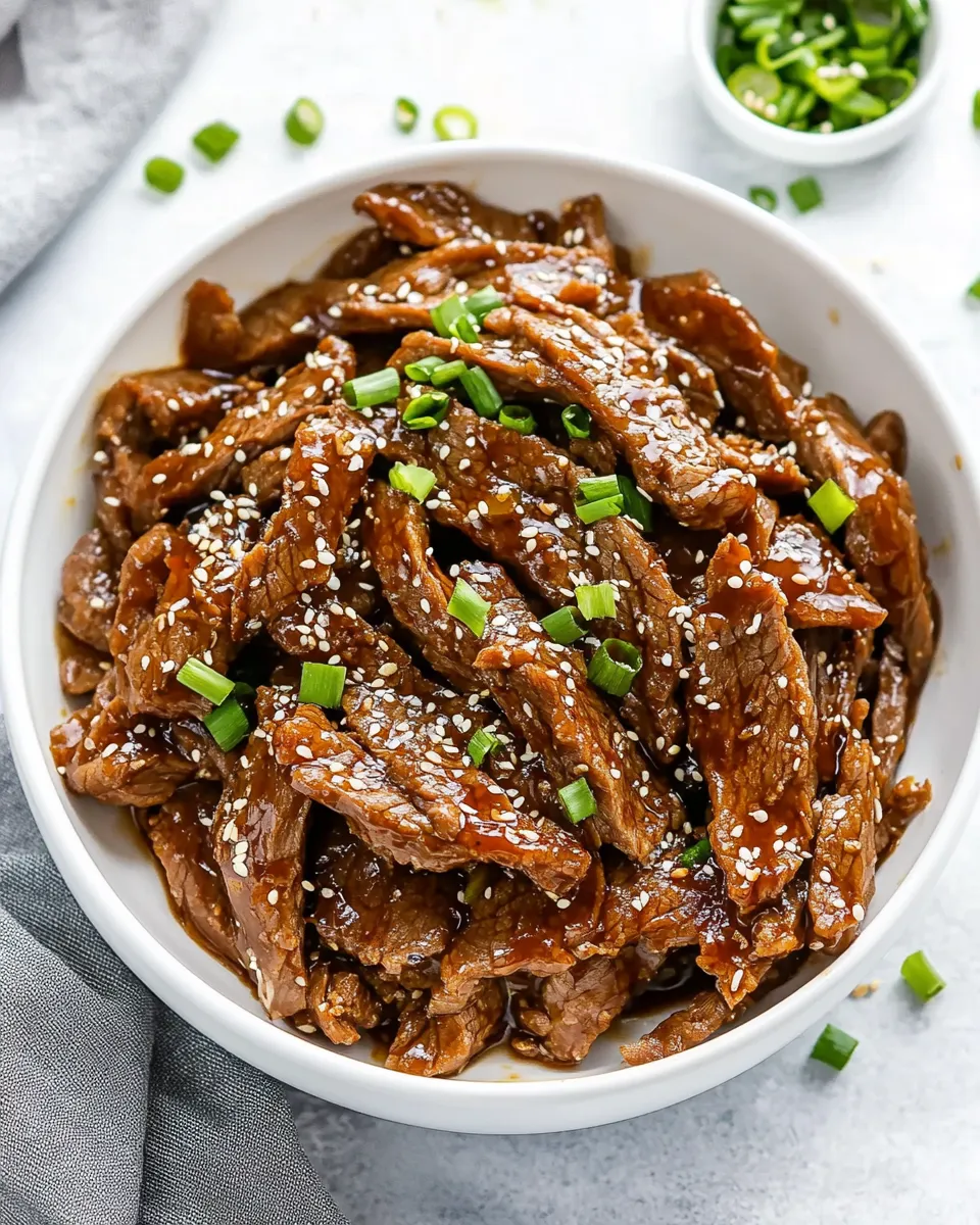 Delicious Korean Beef Bulgogi image