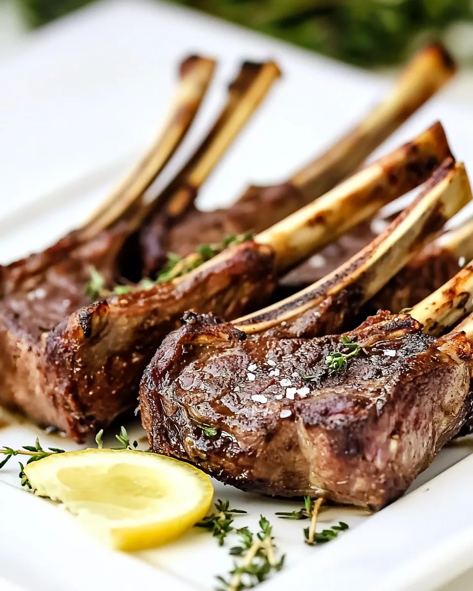 Classic Lamb Lollipops image