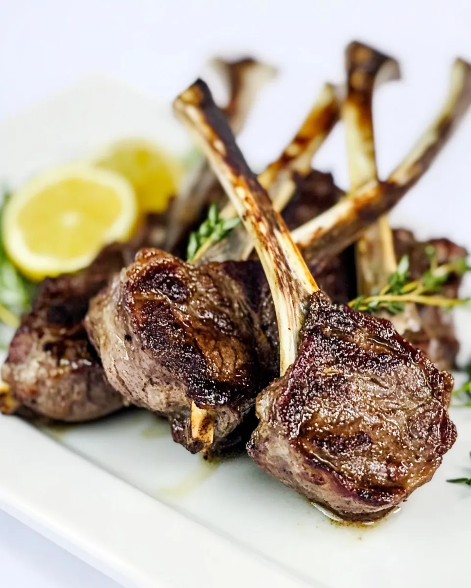 Easy Lamb Lollipops recipe photo