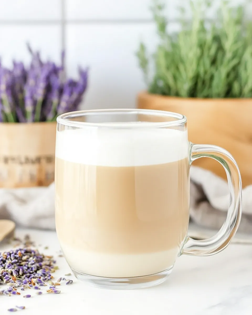 Classic Lavender Latte Recipe (Hot or Iced) image