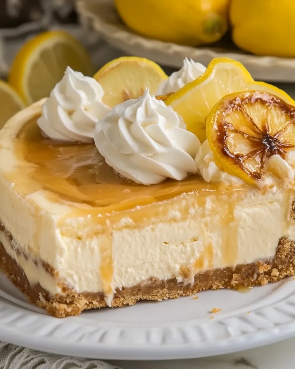 Classic Lemon Bar Cheesecake recipe image