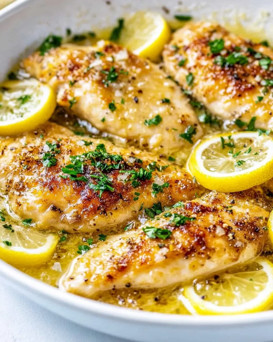 Homemade Lemon Chicken Recipe (with Lemon Butter Sauce) recipe photo