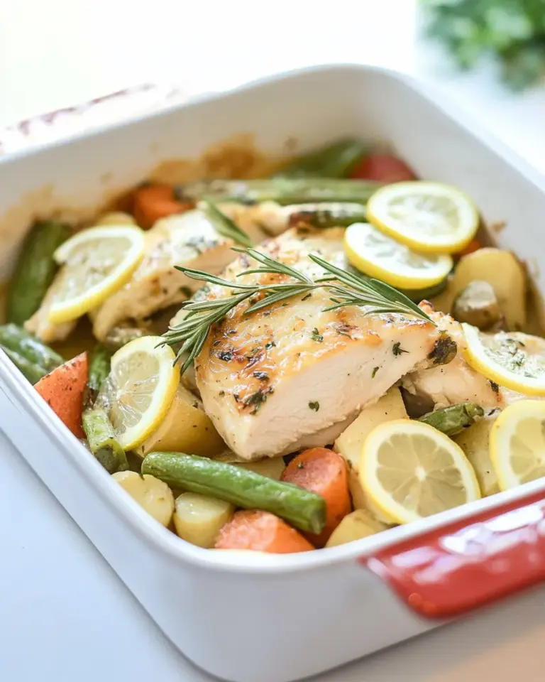 Homemade Lemon Chicken with Veggies photo