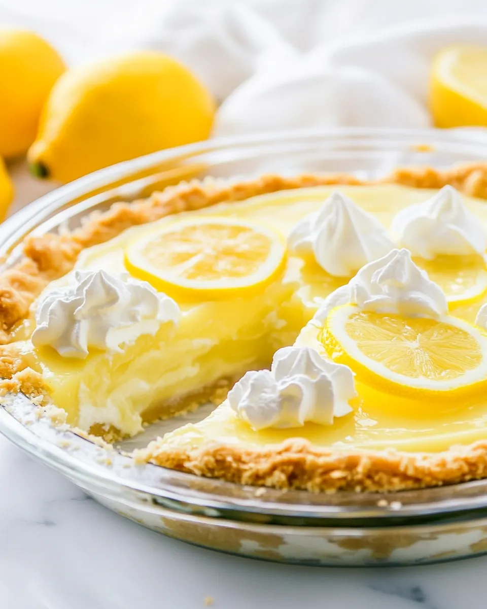 Classic Lemon Pie image