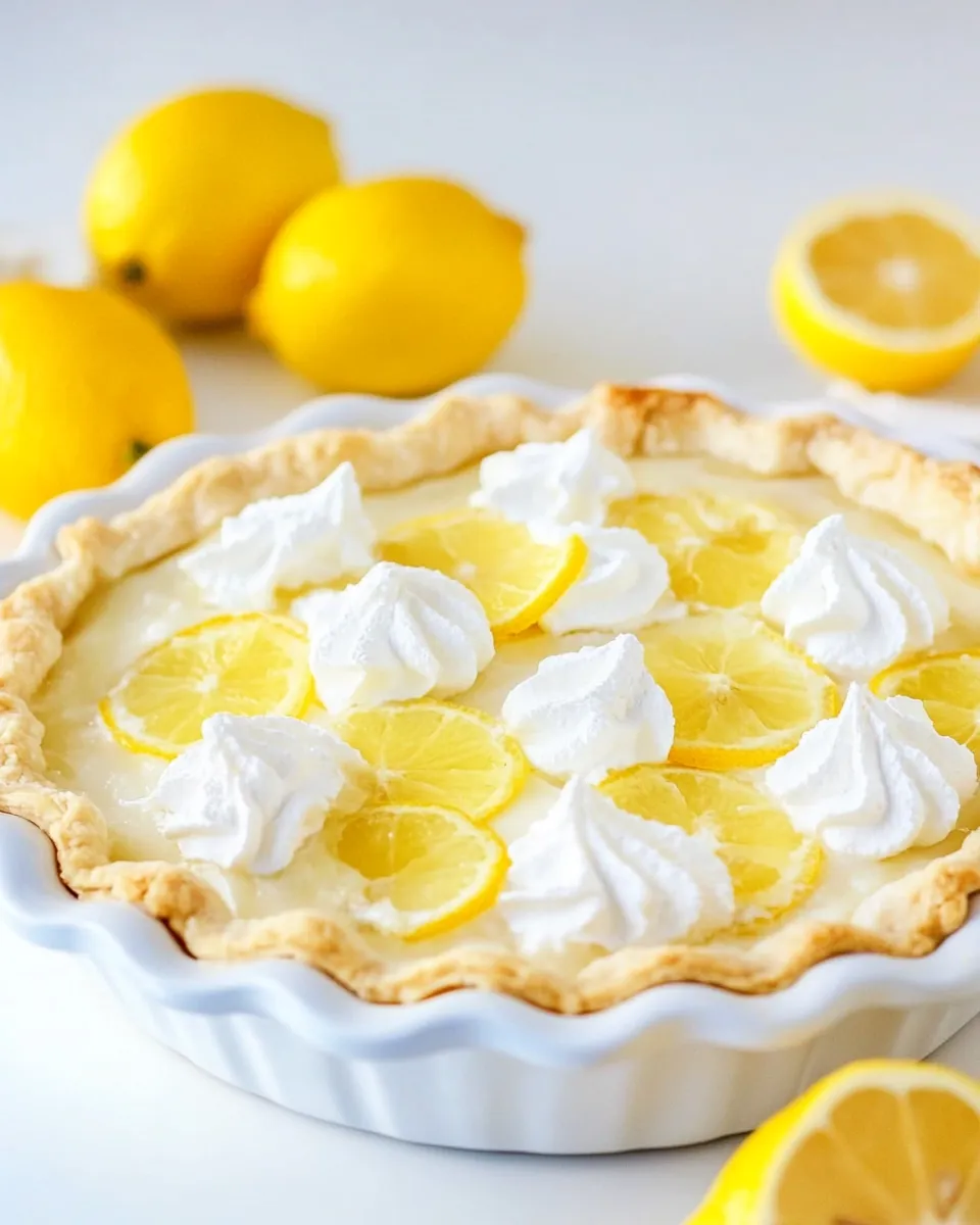 Easy Lemon Pie recipe photo