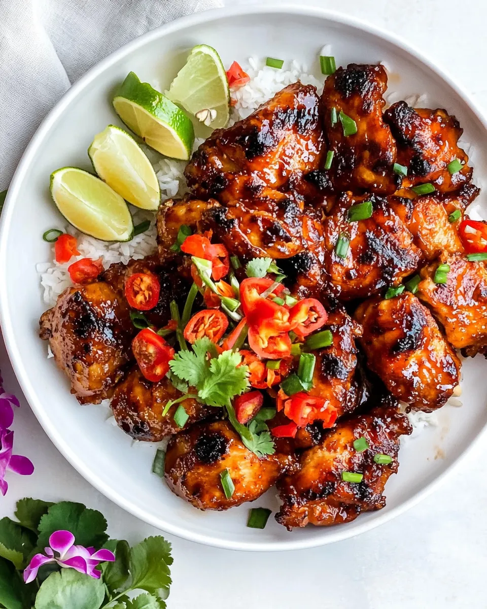 Classic Lemongrass Chicken dish photo