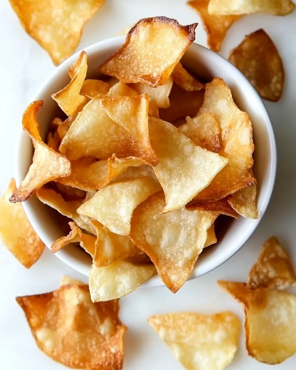 Healthy Low Calorie Chips recipe photo
