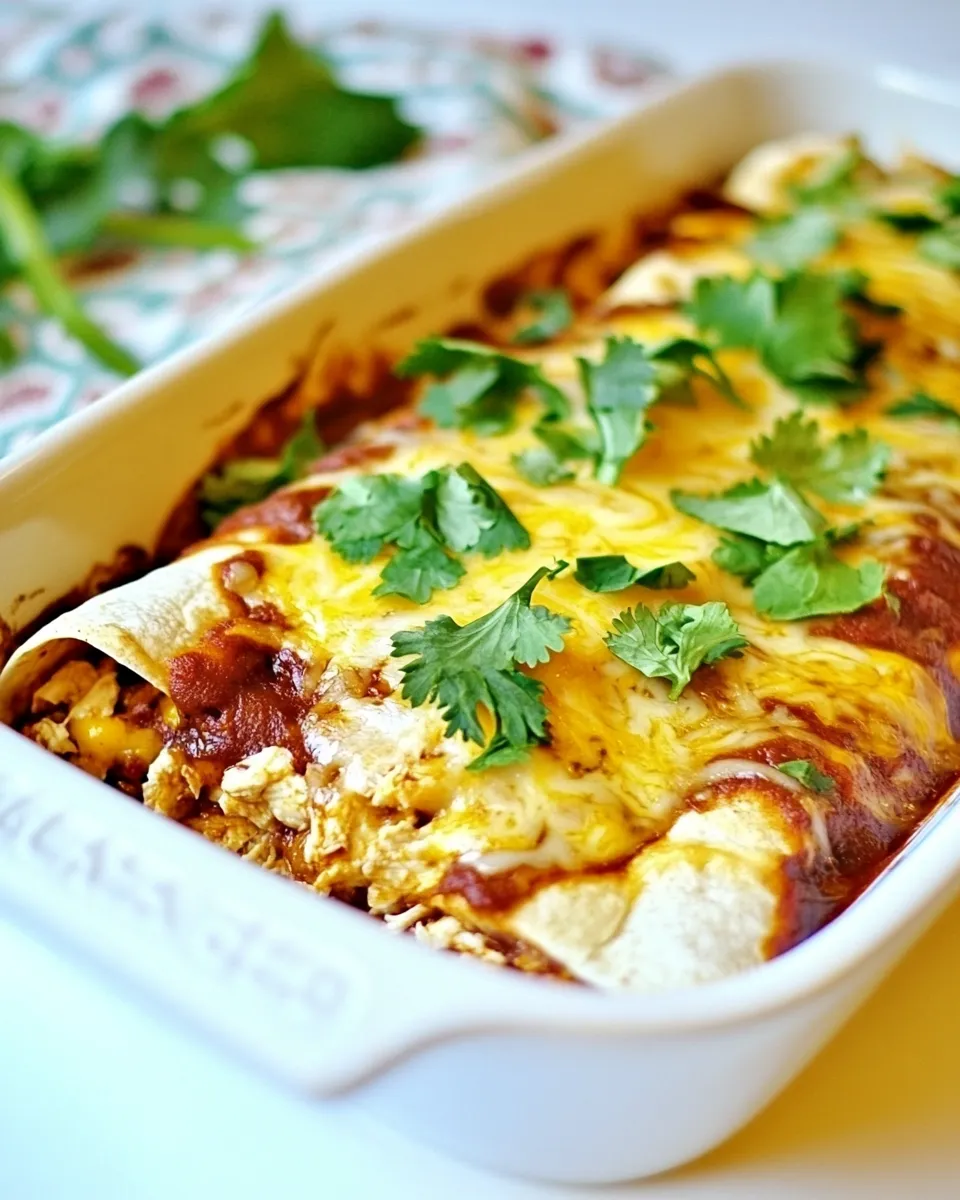 Homemade Low Carb Enchiladas Cheesy Chicken Filling photo
