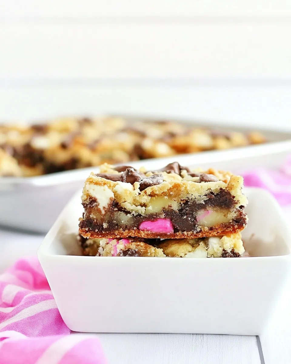 Classic Low Sugar Magic Cookie Bars image