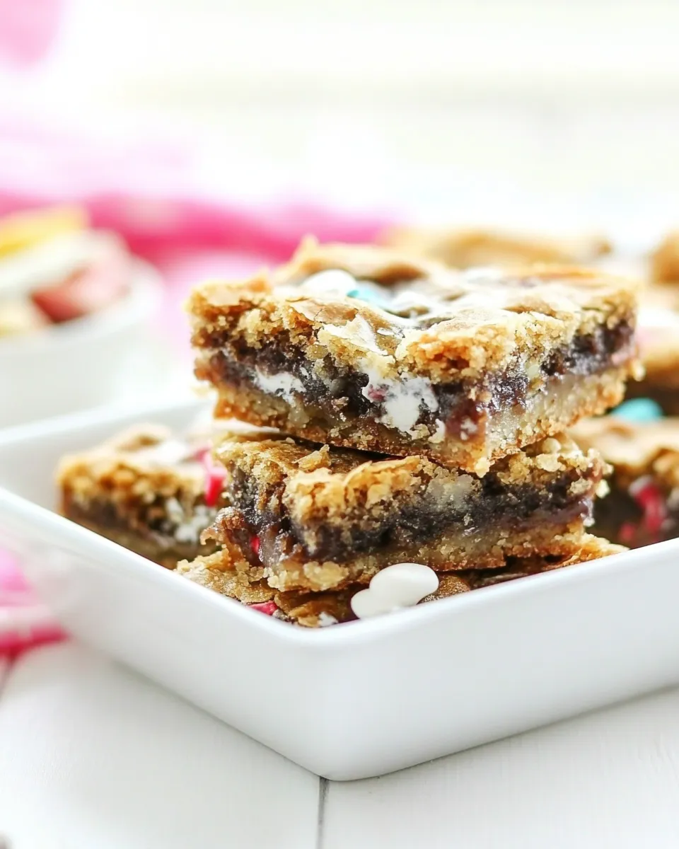 Easy Low Sugar Magic Cookie Bars recipe photo