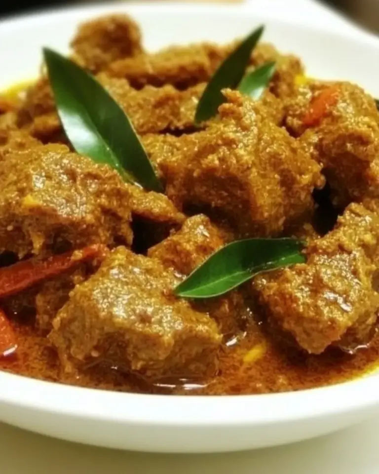 Homemade Malaysian Lamb Rendang recipe photo