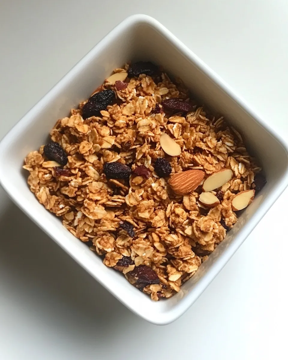 Classic Maple Almond Granola Recipe image