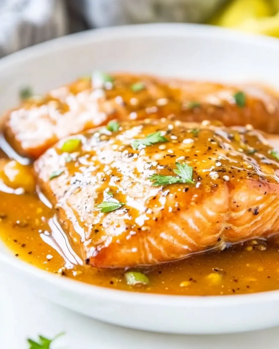 Homemade Maple Barbeque-Glazed Salmon photo