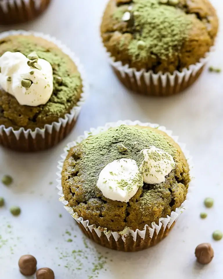 Homemade Matcha Muffins photo