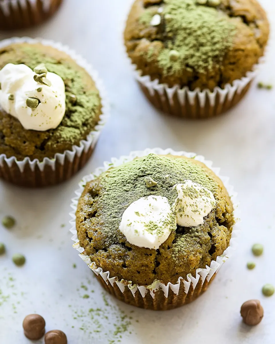 Homemade Matcha Muffins photo