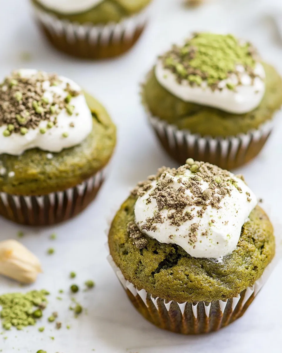 Classic Matcha Muffins image