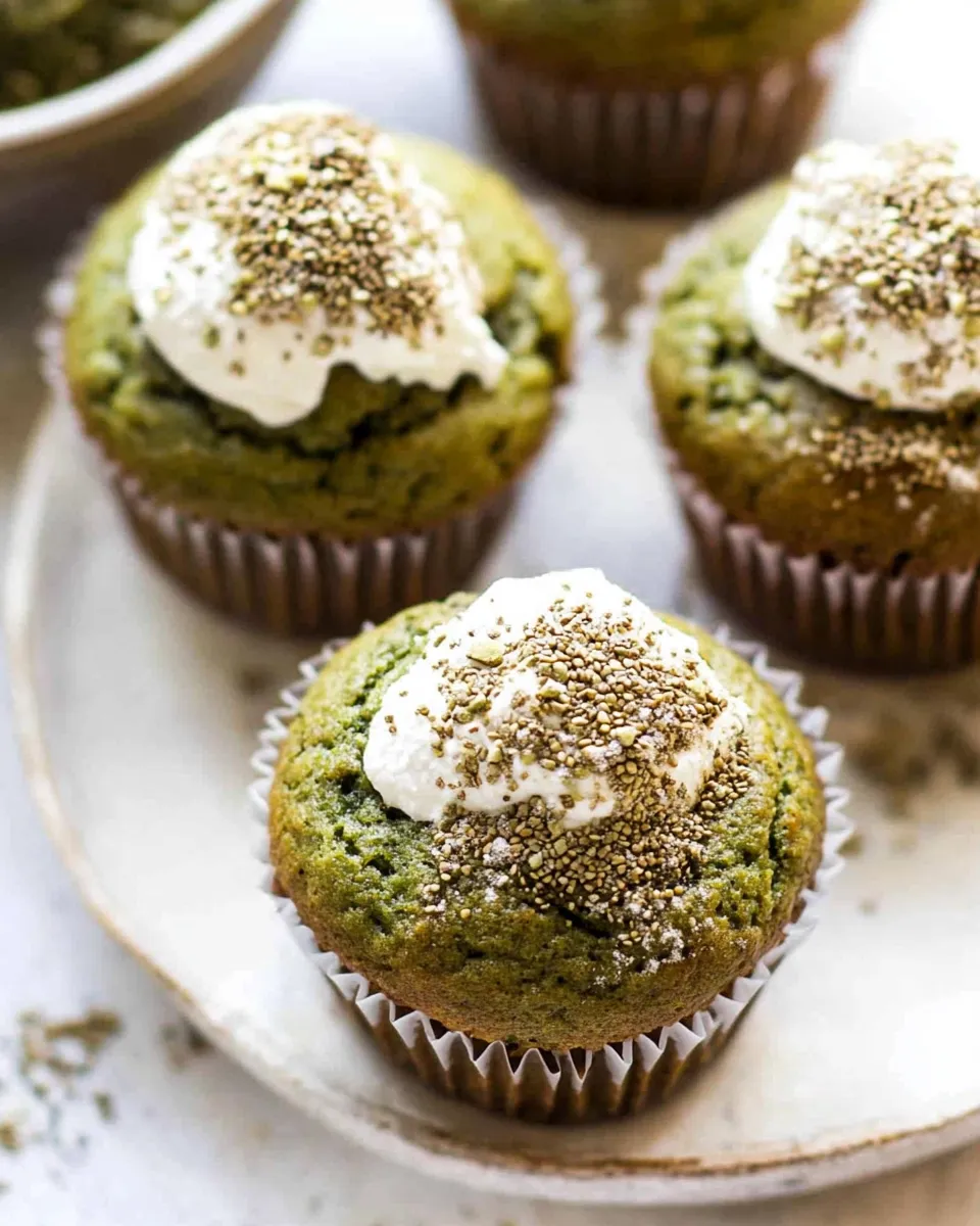 Delicious Matcha Muffins dish photo