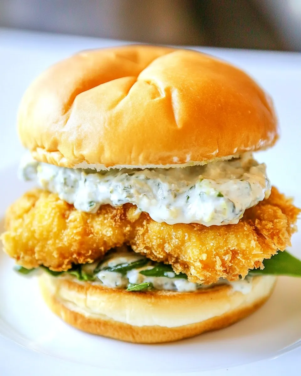 Easy McDonalds Fish Sandwich Copycat recipe photo