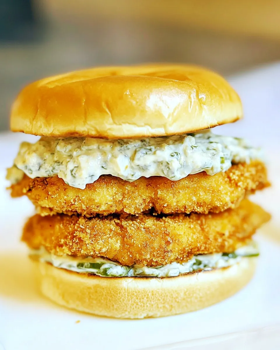 Delicious McDonalds Fish Sandwich Copycat dish photo