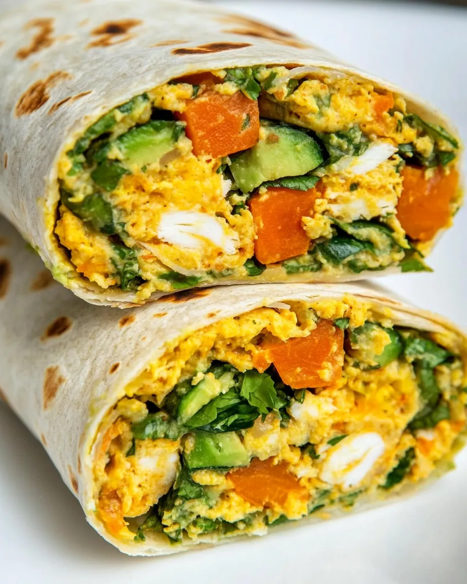 Homemade Meal-Prep Friendly Vegan Breakfast Burritos recipe photo
