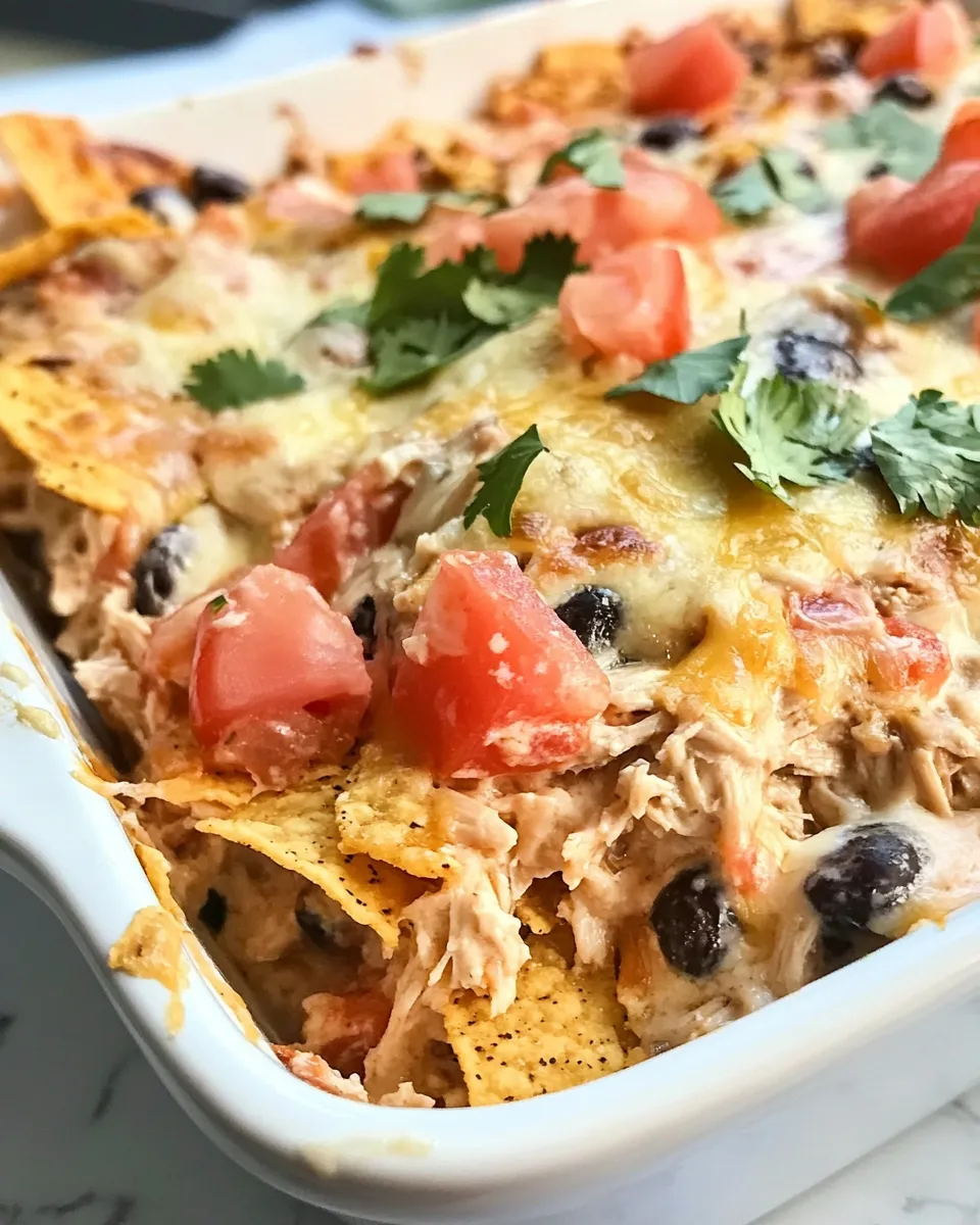 Classic Mexican Chicken Dorito Casserole image