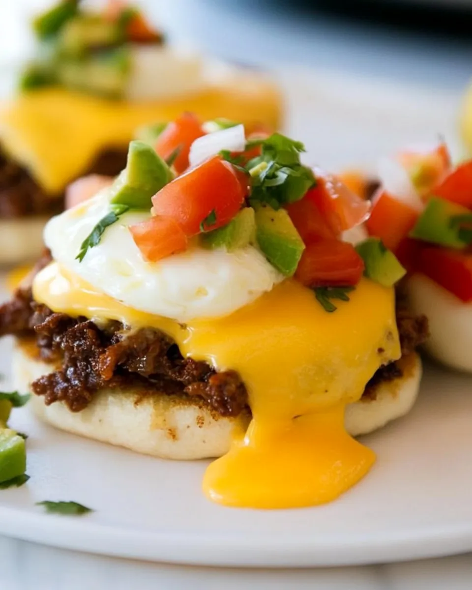 Classic Mexican Eggs Benedict dish photo
