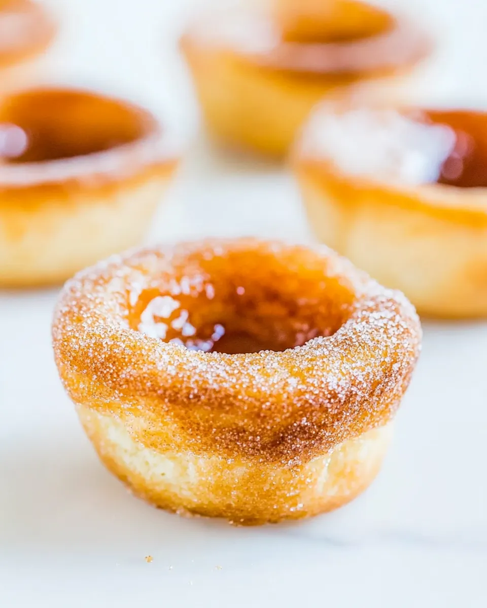 Classic Mini Cinnamon Sugar Popovers recipe image