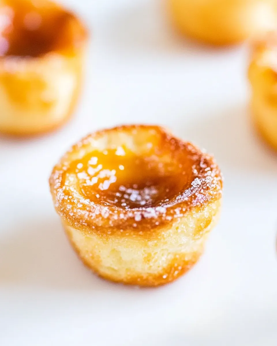 Easy Mini Cinnamon Sugar Popovers dish photo