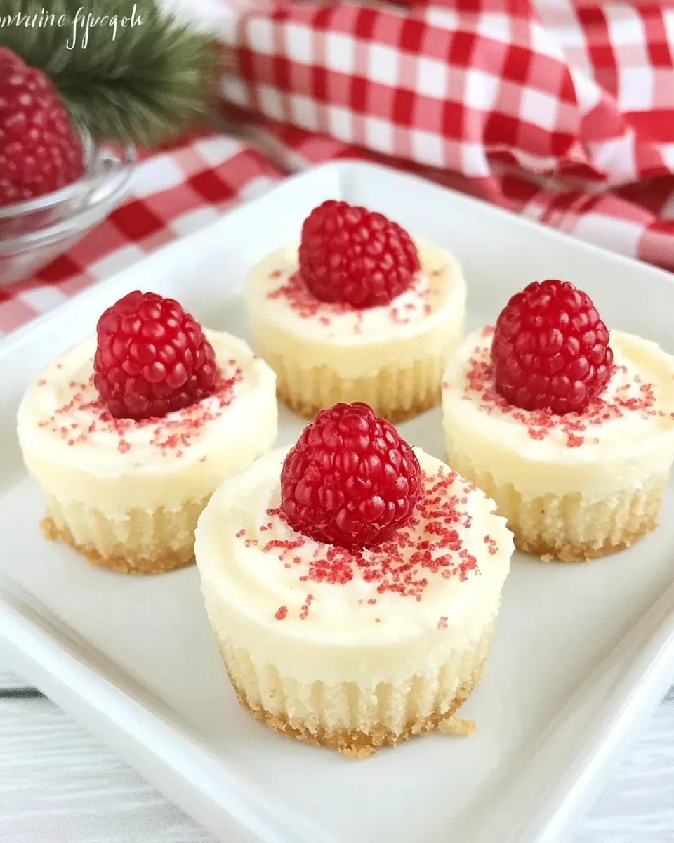 Easy Mini Mascarpone Cheesecakes recipe photo