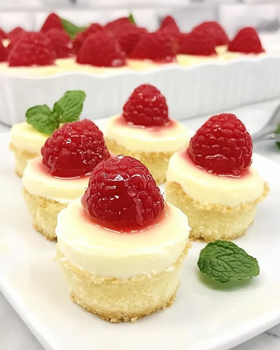 Delicious Mini Mascarpone Cheesecakes dish photo