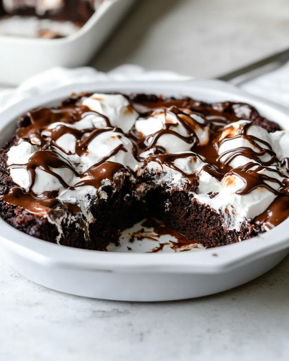 Easy Mississippi Mud Cake recipe photo