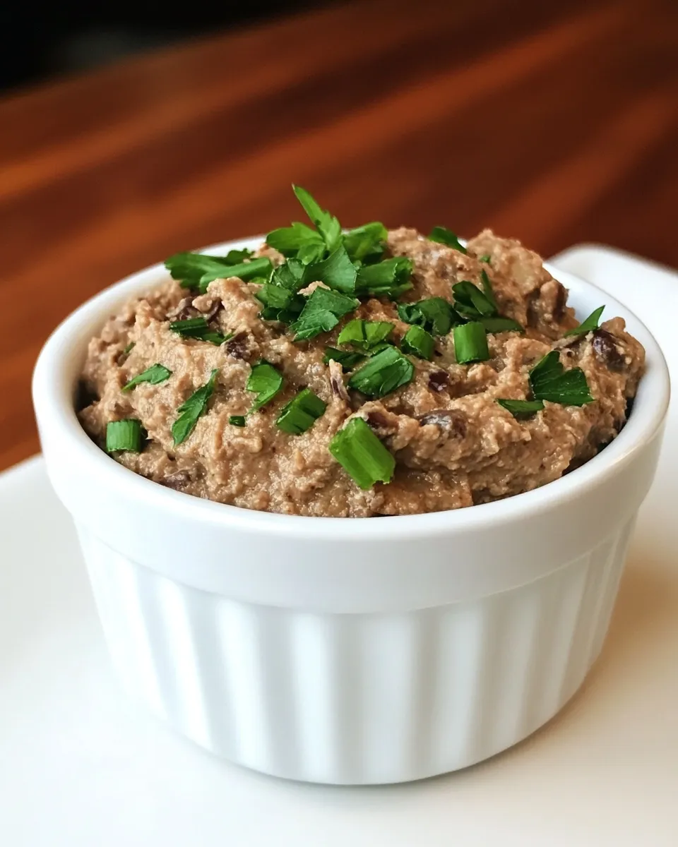 Homemade Mock Chopped Liver recipe photo