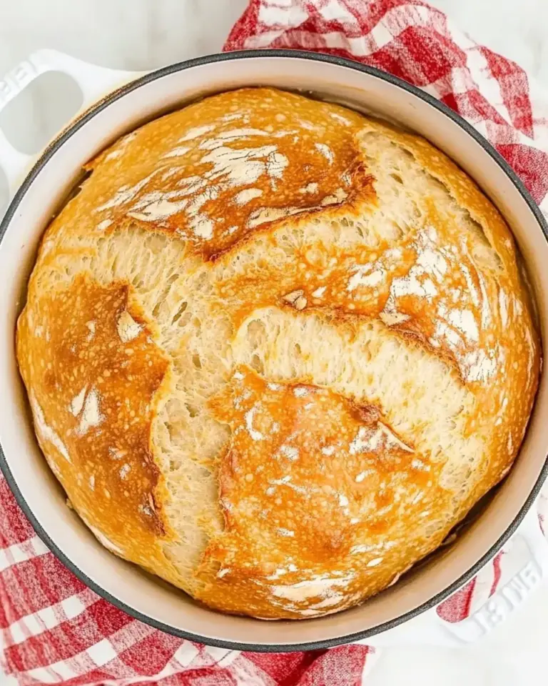 Homemade Molasses No Knead Bread photo