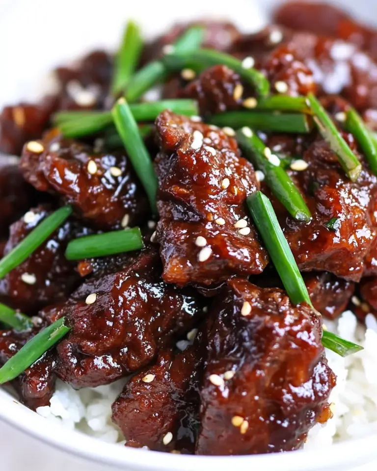 Homemade Mongolian Beef Recipe photo