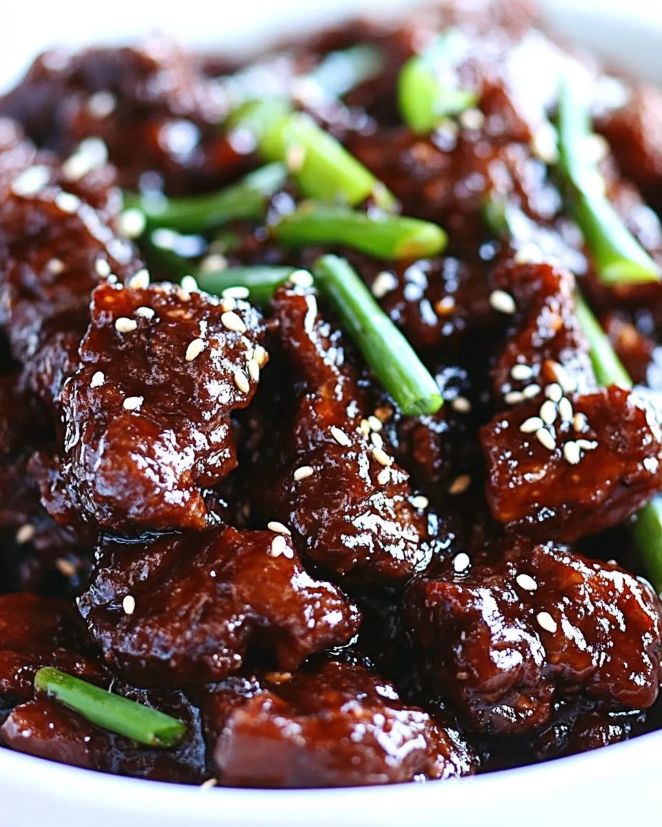 Classic Mongolian Beef Recipe image