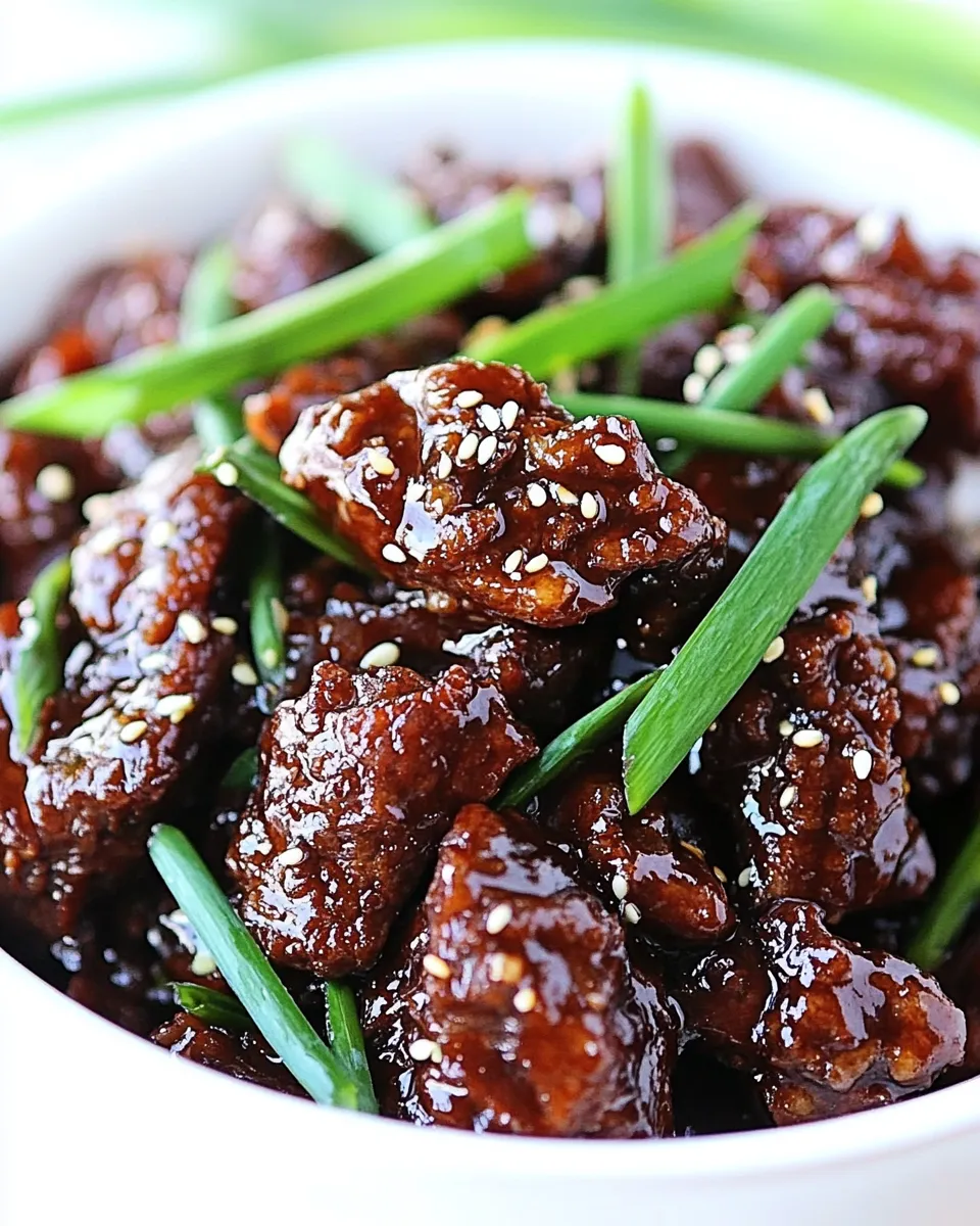 Easy Mongolian Beef Recipe picture