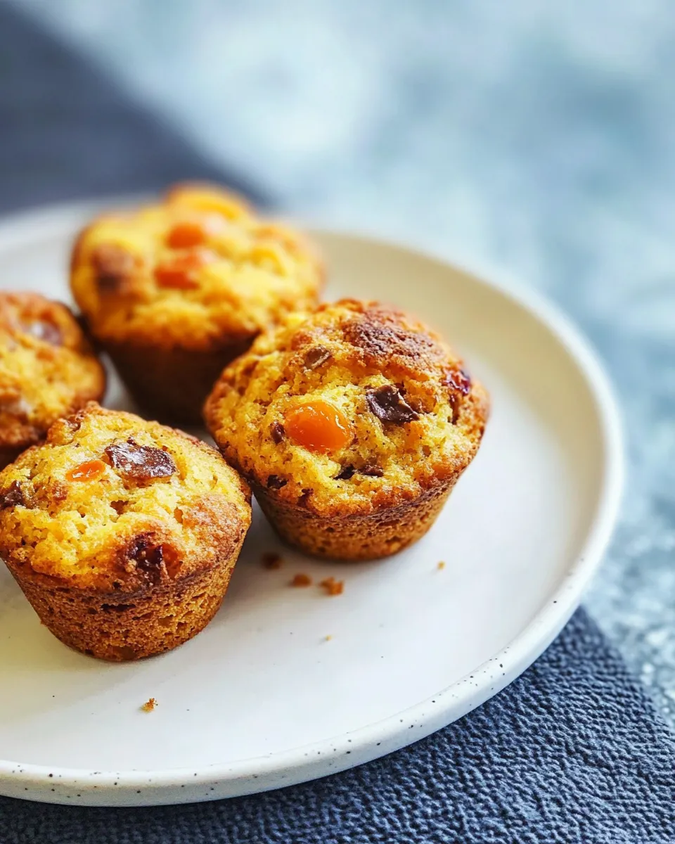 Easy Morning Glory Muffin food shot