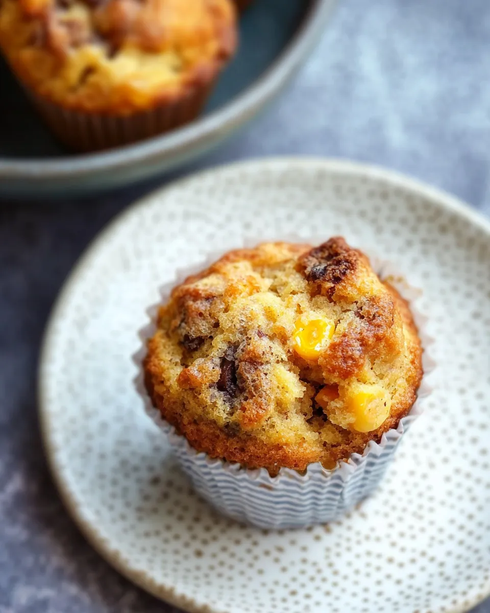 Delicious Morning Glory Muffin plate image