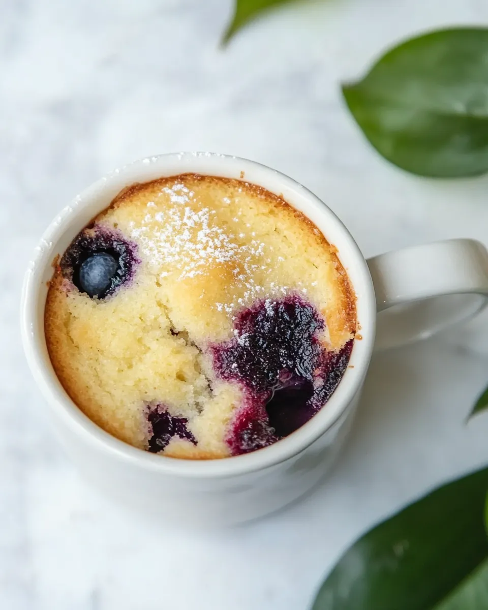 Delicious Muffin In A Mug dish photo