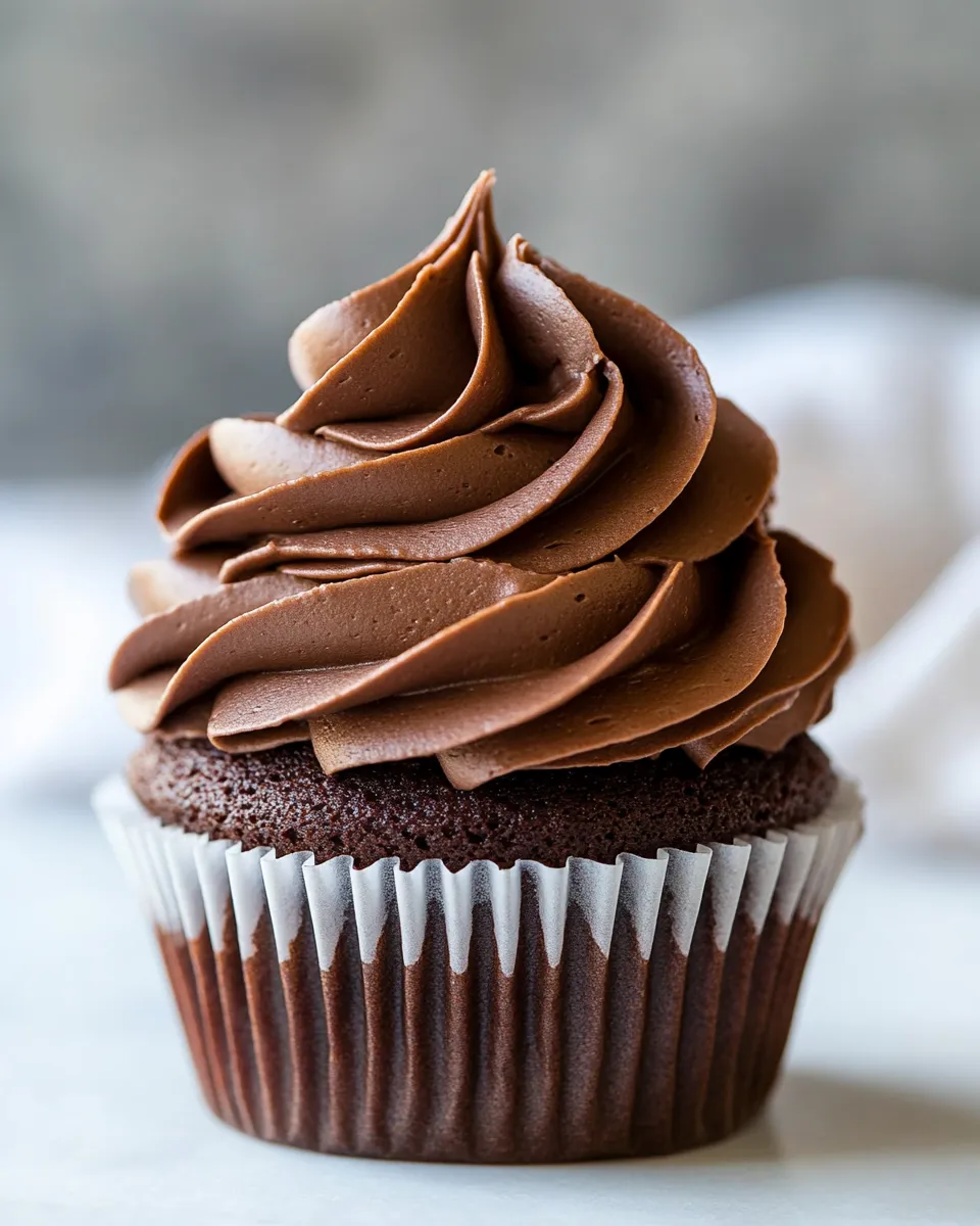 Classic My Favorite Chocolate Buttercream Frosting image
