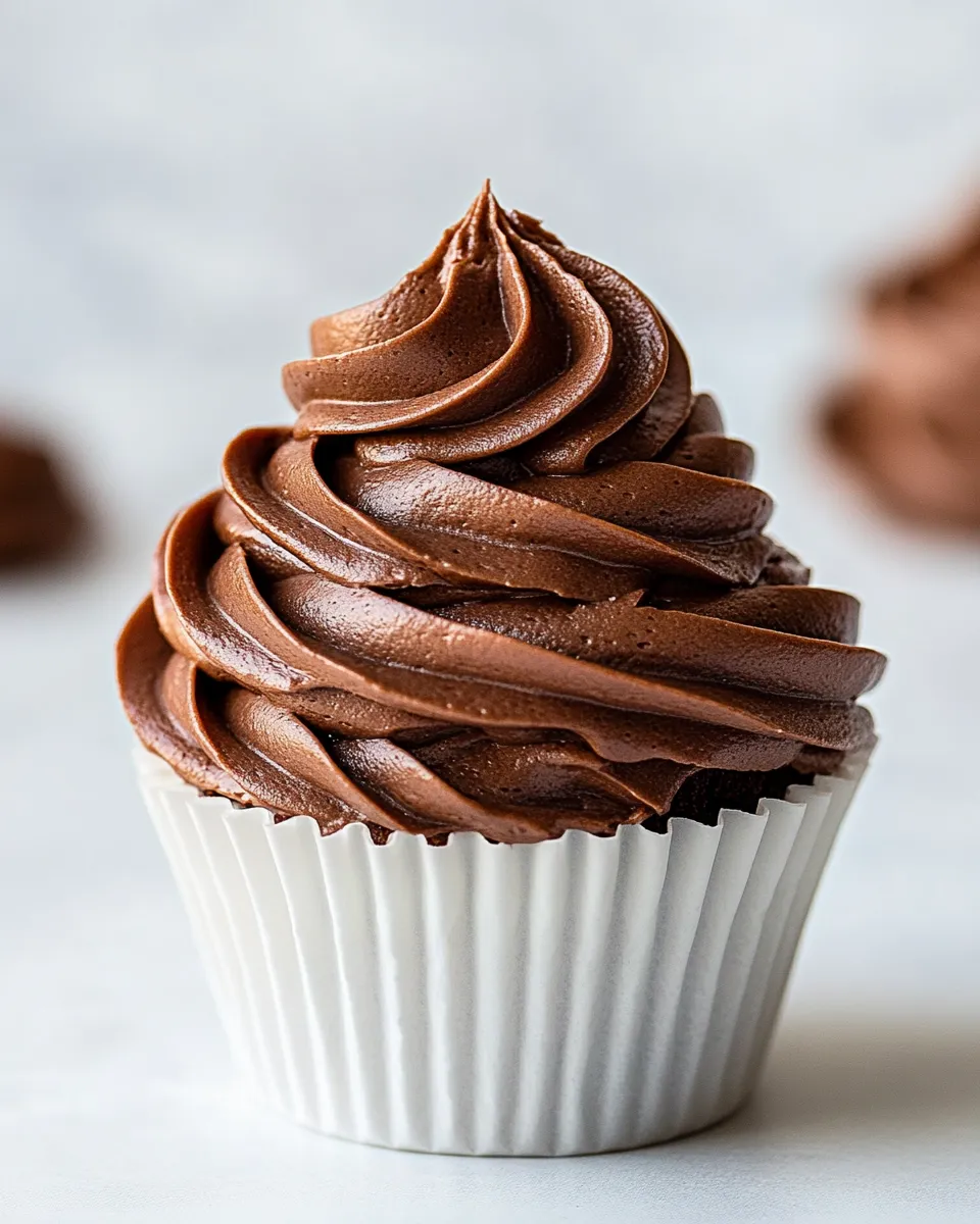 Delicious My Favorite Chocolate Buttercream Frosting dish photo