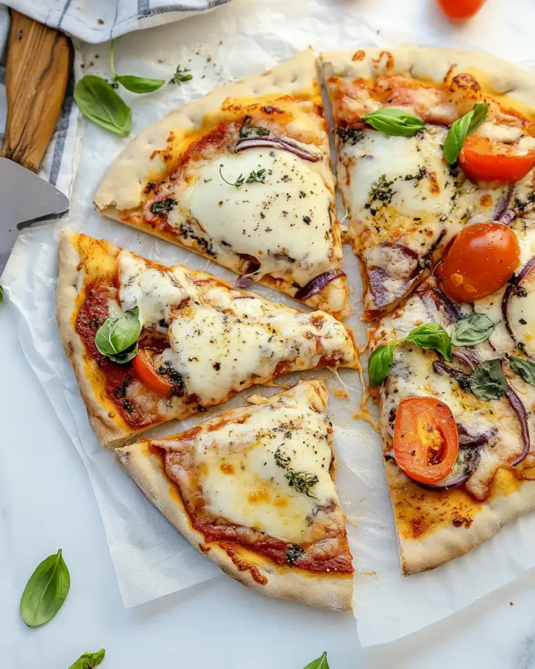 Homemade Naan Pizza photo