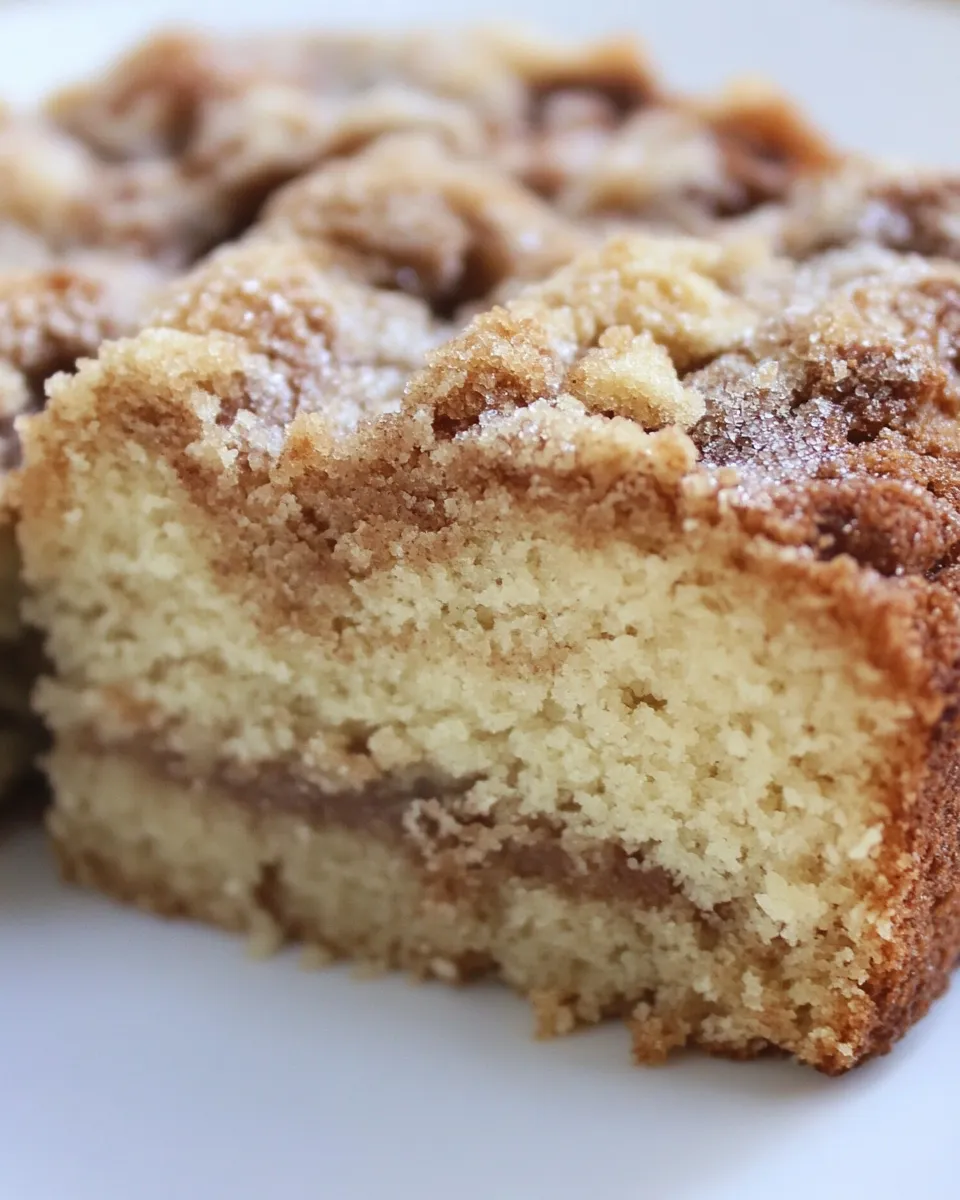 Easy New York-Style Crumb Cake dish photo