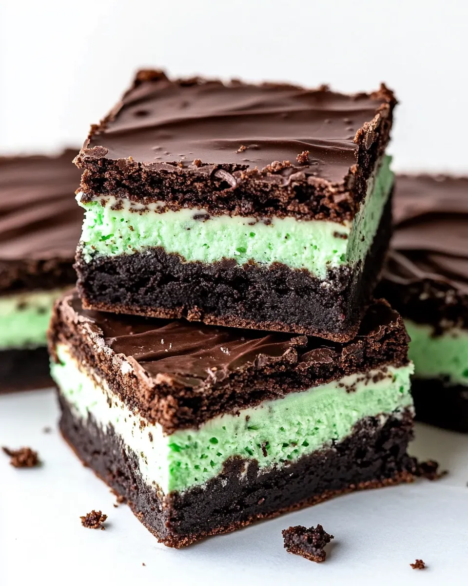 Delicious Next-Level Mint Brownies That Outshine the Rest. picture