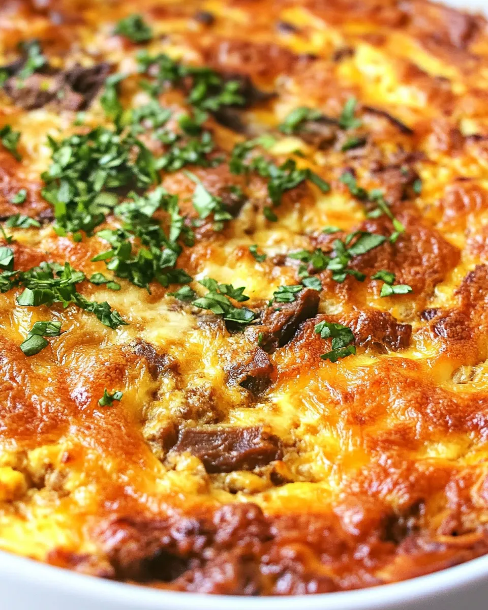 Easy Ninja Foodi Breakfast Casserole recipe photo