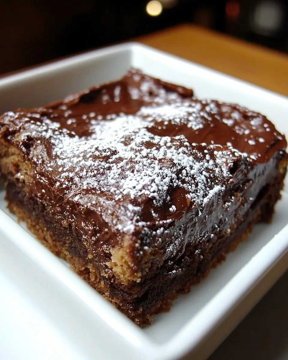Easy Nutella Gooey Butter Cake photo