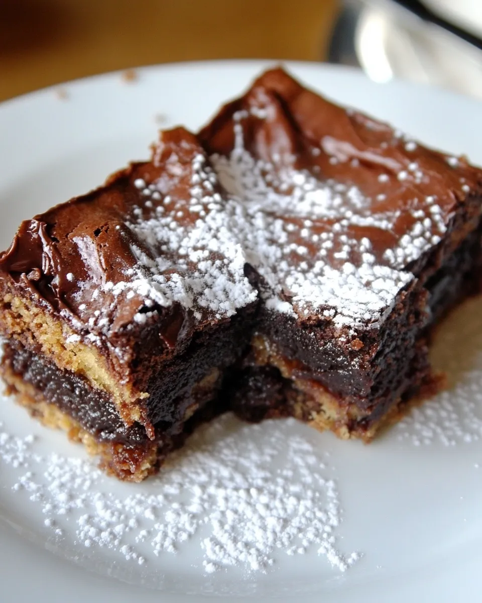 Classic Nutella Gooey Butter Cake image
