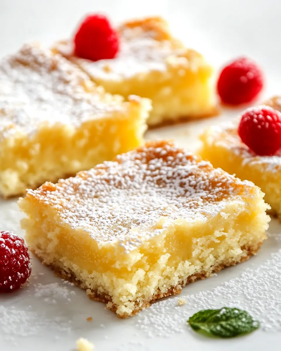 Classic Ooey Gooey Butter Cake Recipe image