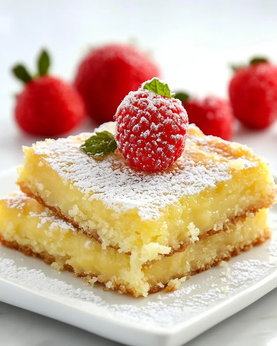 Easy Ooey Gooey Butter Cake Recipe recipe photo